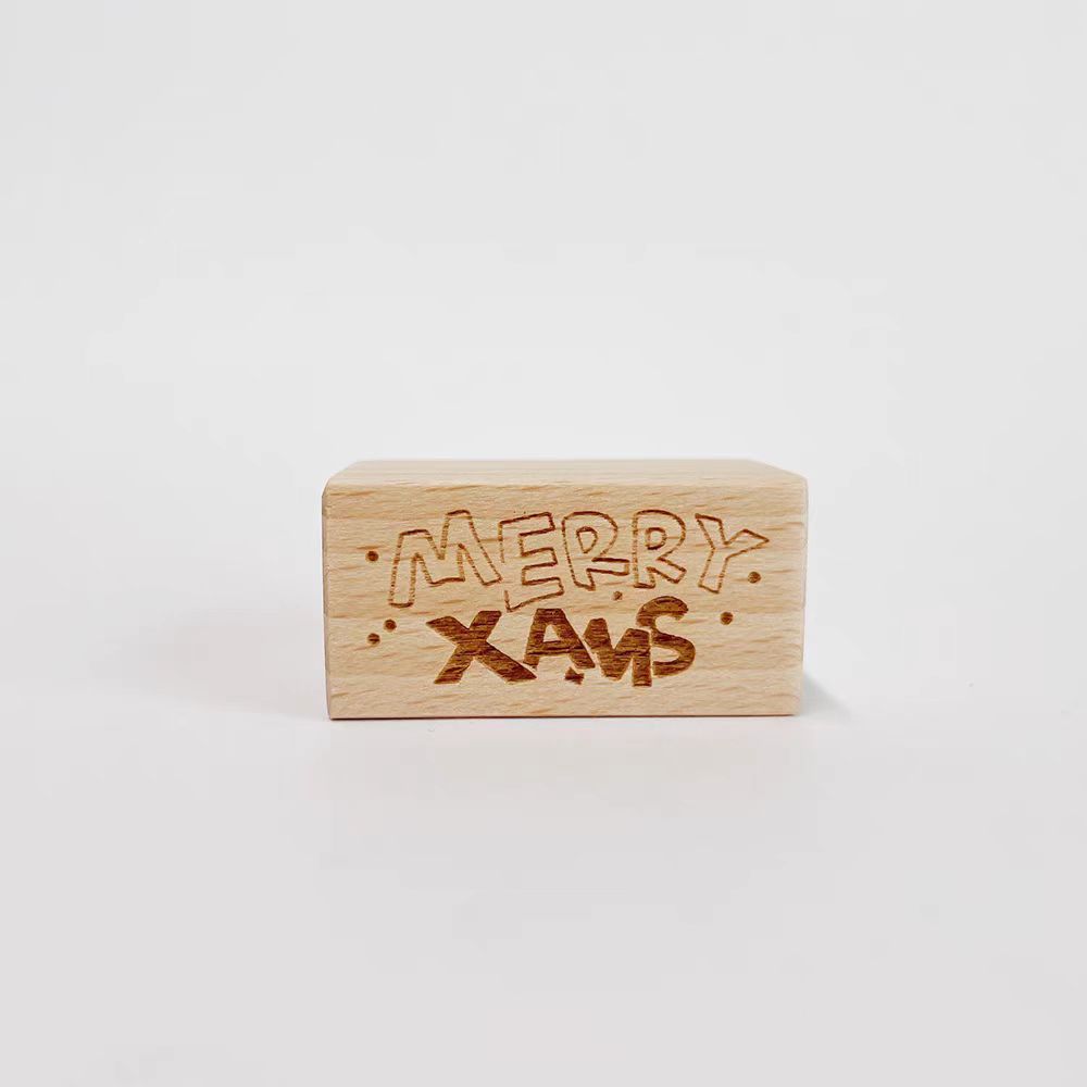 Wooden stamp (Christmas)