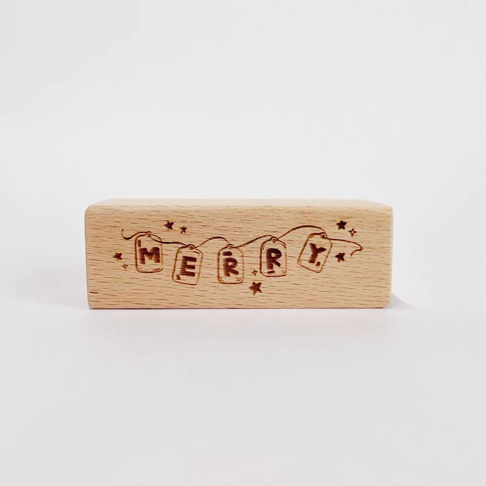 Wooden stamp (Christmas)