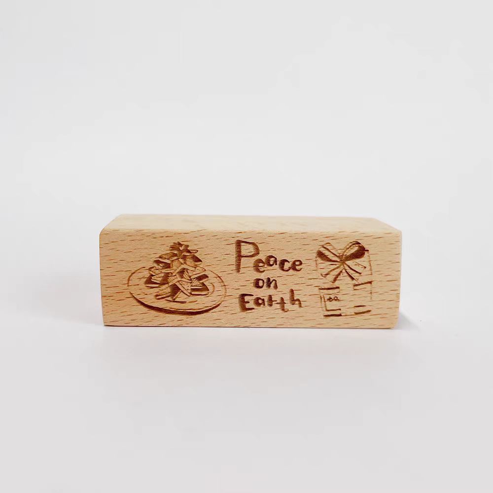 Wooden stamp (Christmas)