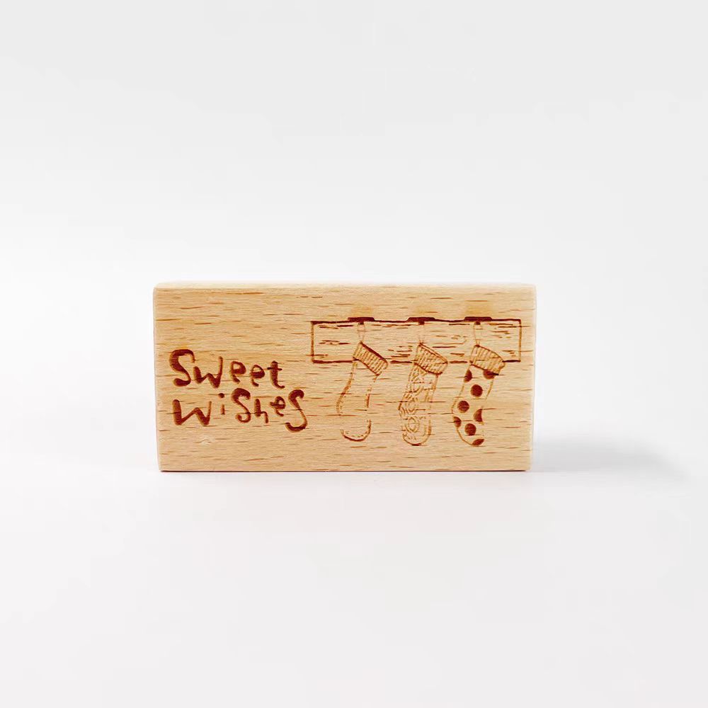 Wooden stamp (Christmas)