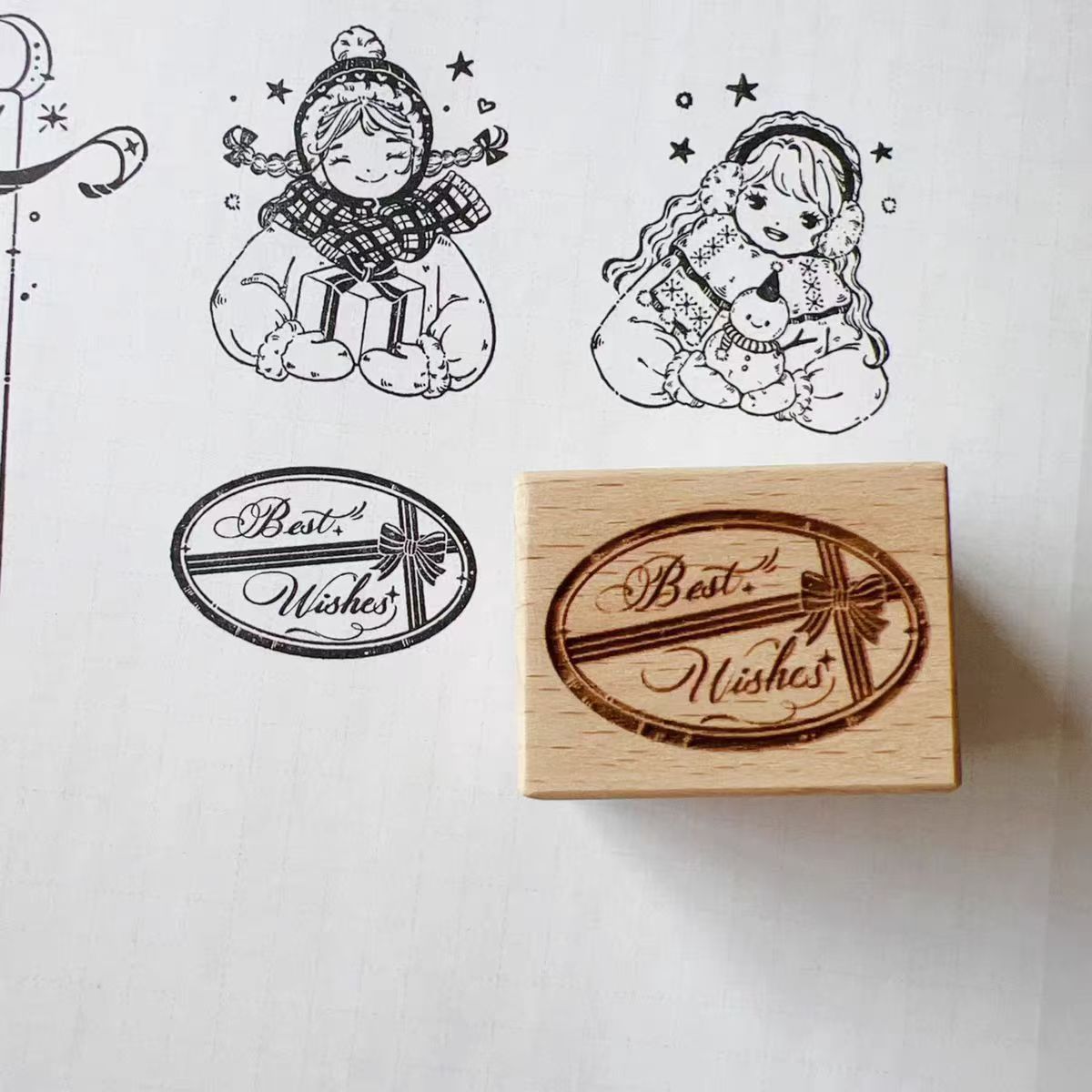 Wooden stamp (Christmas)