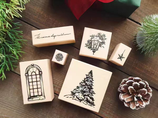 Wooden stamp (Christmas)