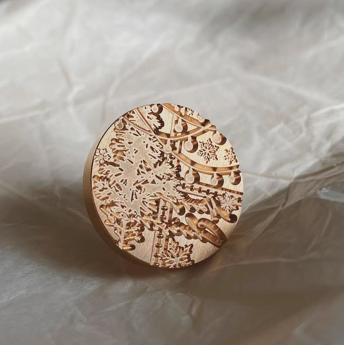 Wax seal Copper head seal (Christmas)