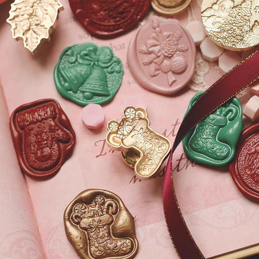 Wax seal Copper head seal (Christmas)