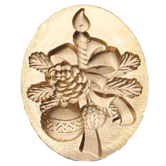 Wax seal Copper head seal (Christmas)