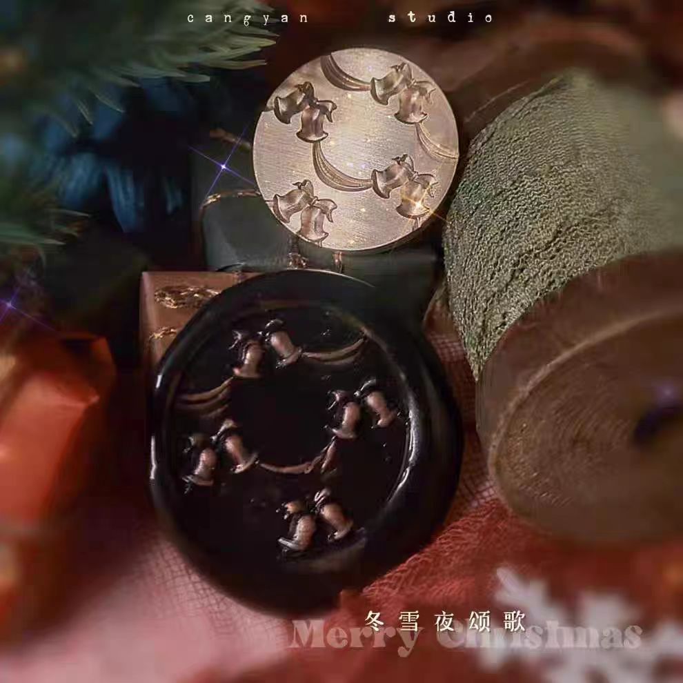 Wax seal Copper head seal (Christmas)