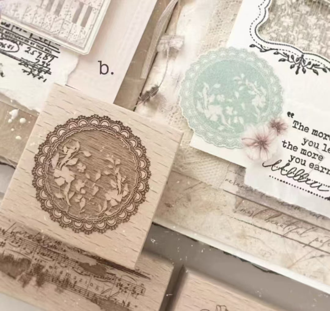 Wooden stamp