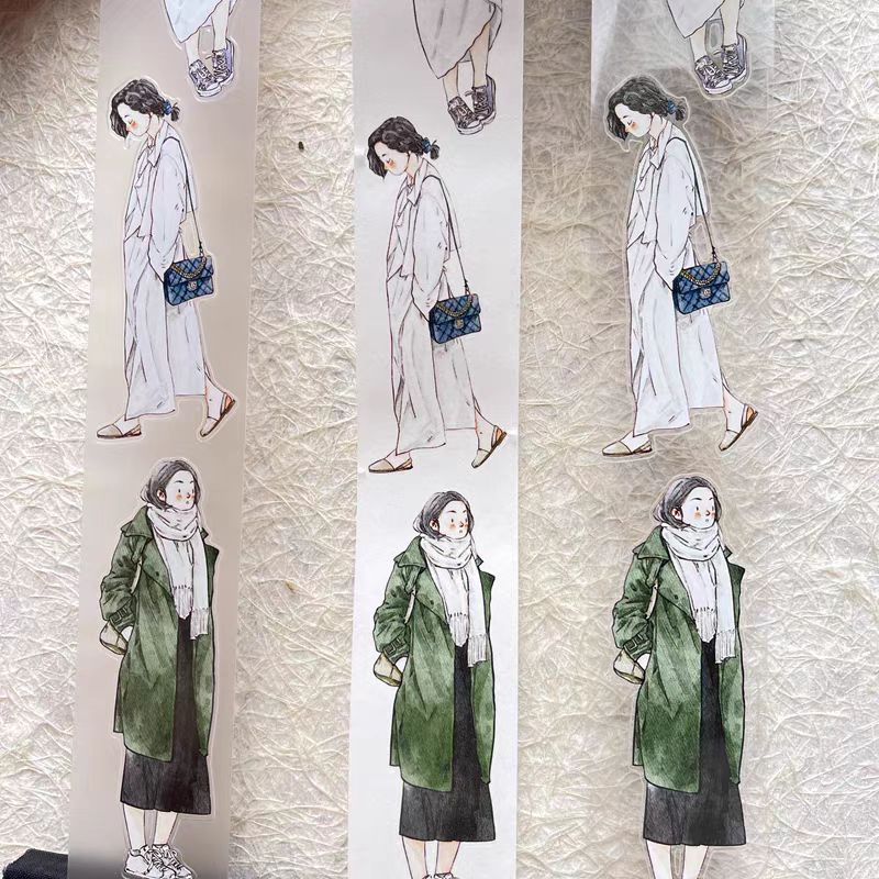 Journal Tape (character）4cm*5m/roll