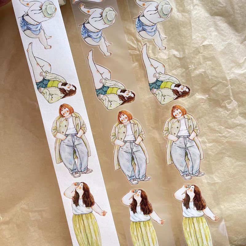 Journal Tape (character）4.5cm*5m/roll