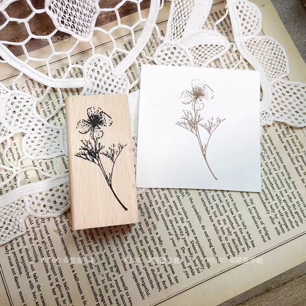 Wooden stamp (plant)