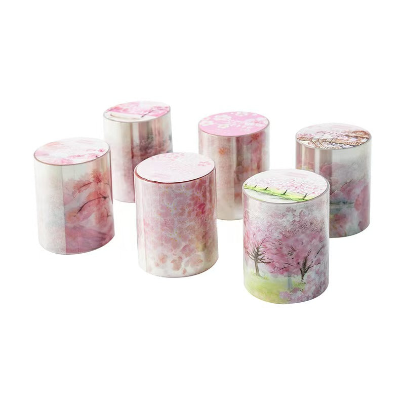 Journal PET tape (Cherry blossoms)2m/roll