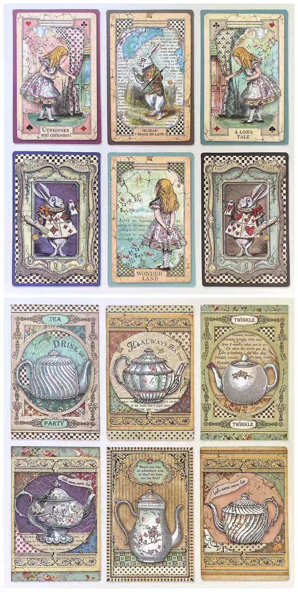 Journal sticker packs (Alice)