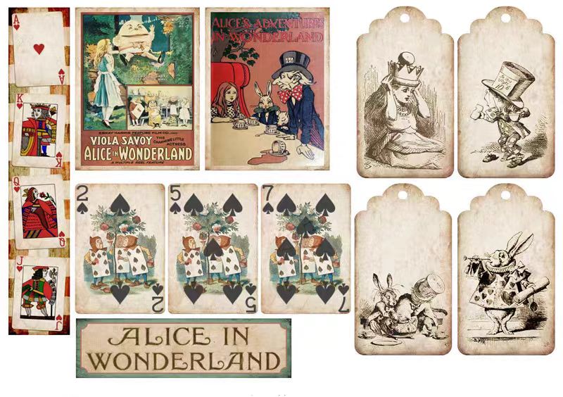 Journal sticker packs (Alice)