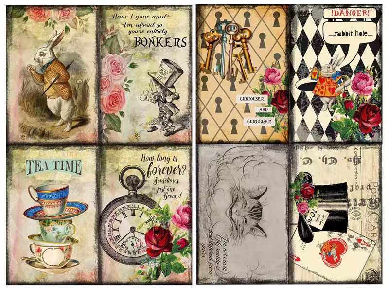 Journal sticker packs (Alice)