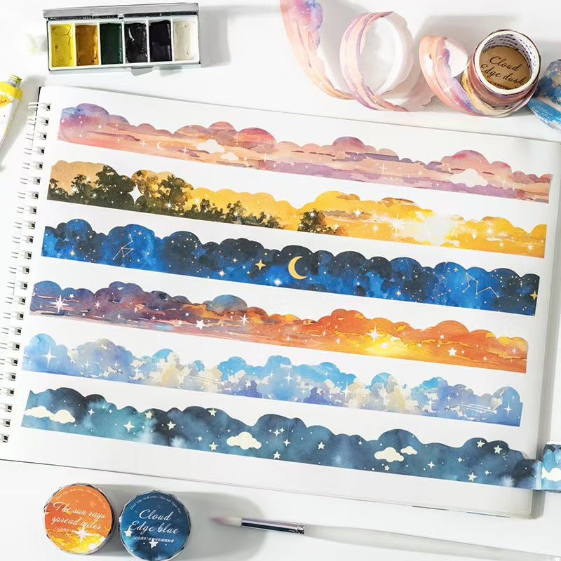 Journal tape (Colorful Clouds) 2m/roll