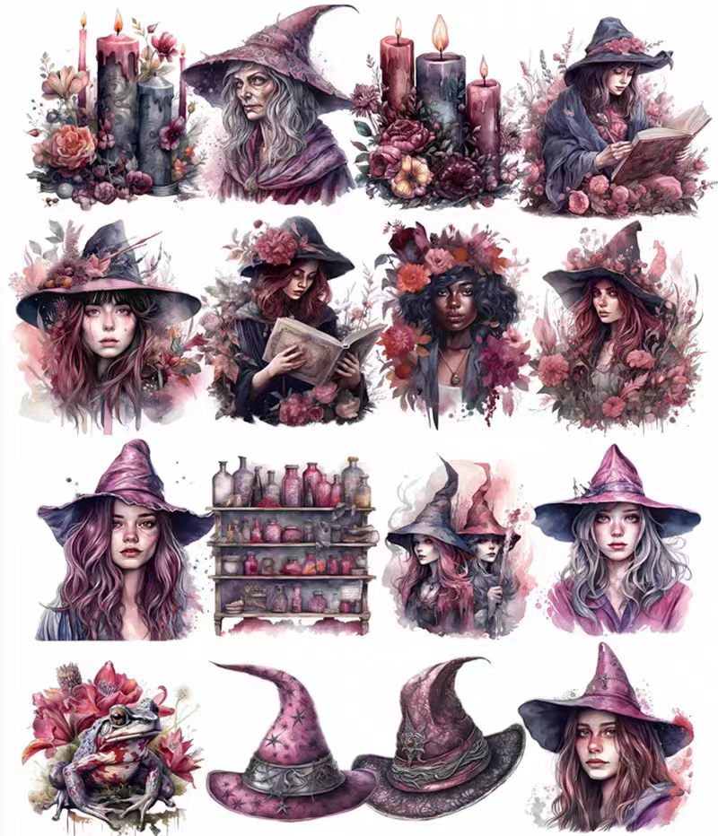 Witch/Wizard/Witchcraft （sticker packs)