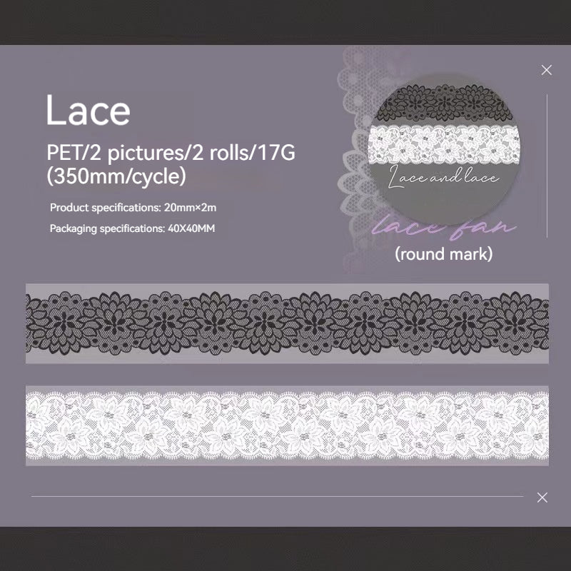 Journal Tape (Lace)