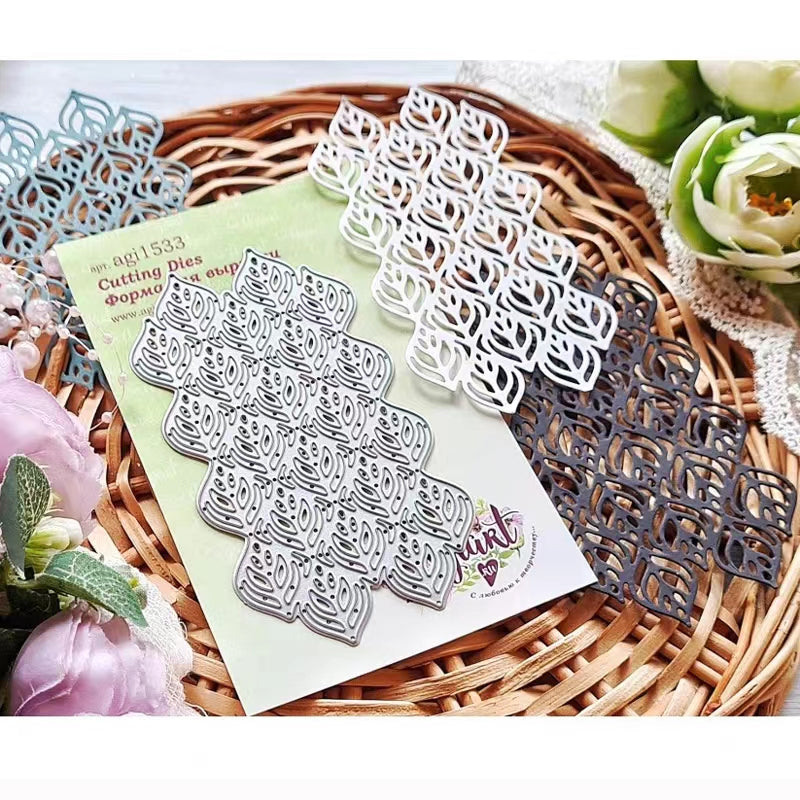 scrapbook cut die (Lace series）