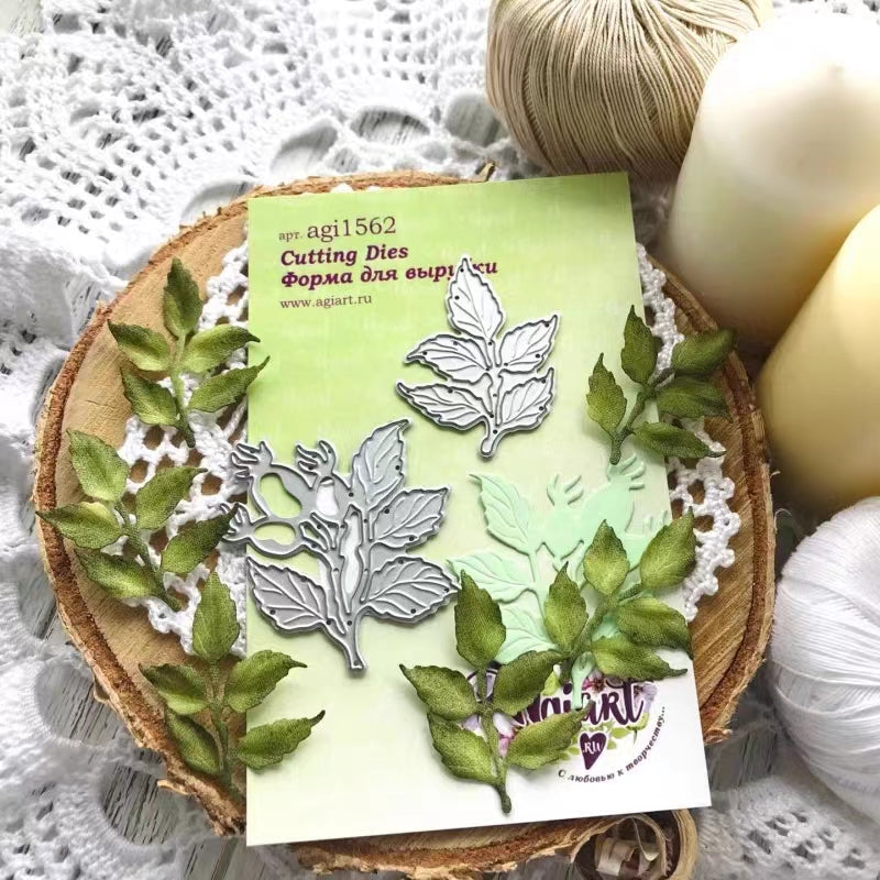 scrapbook cut die (plant) Part 2