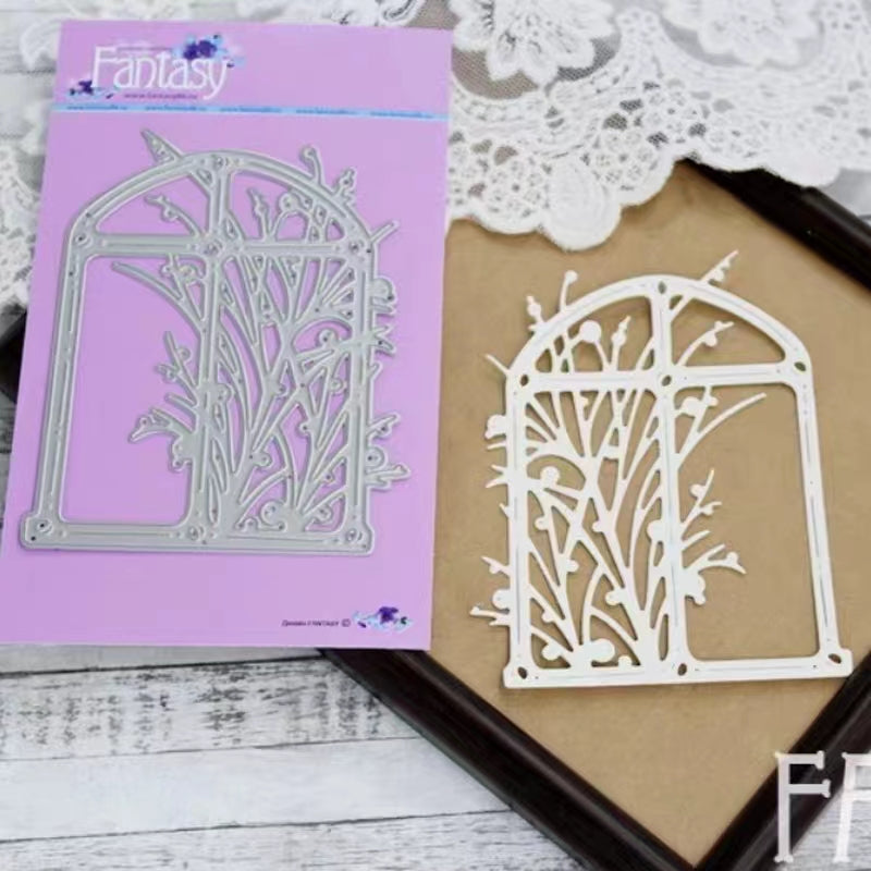 scrapbook cut die (windows and doors)