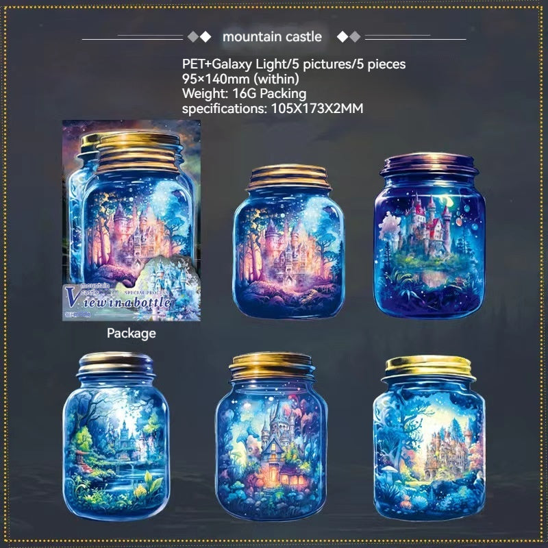 Sticker Packs (Scene in a bottle）