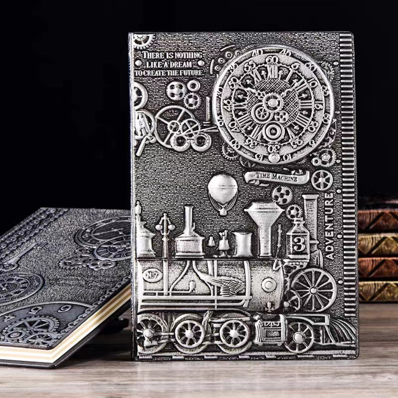 Steam Powered Embossed Notebook