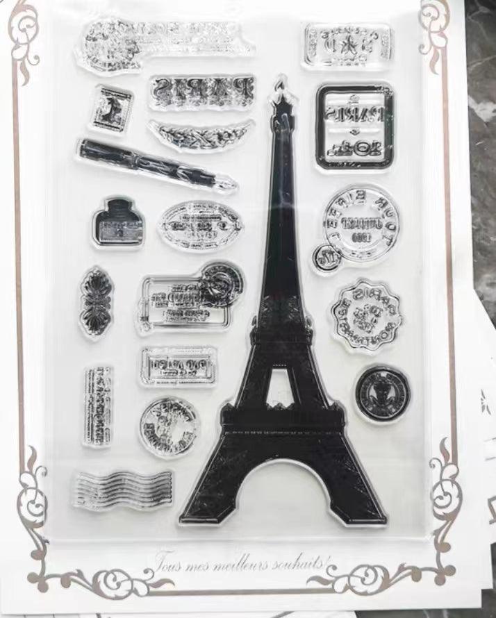 Silicone clear stamp