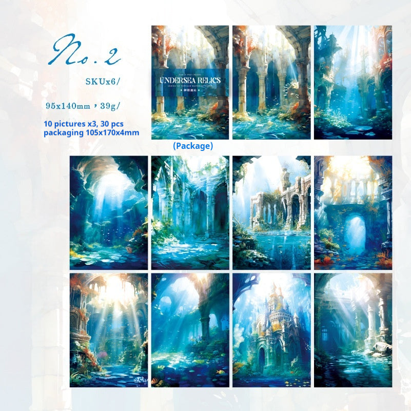 Journal paper packs (Undersea ruins)