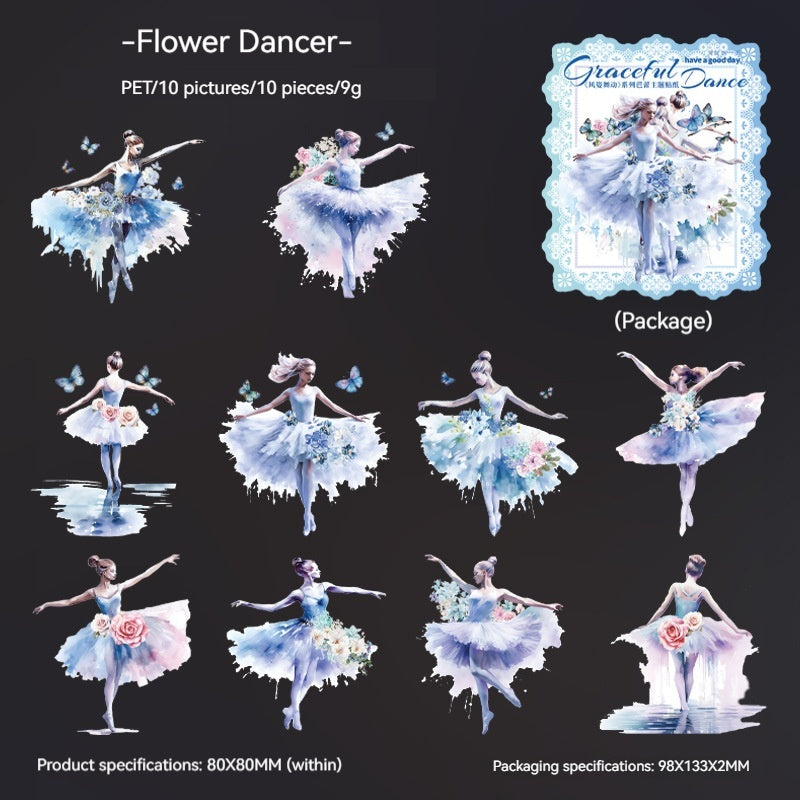 Journal Stickers (Ballet Theme)