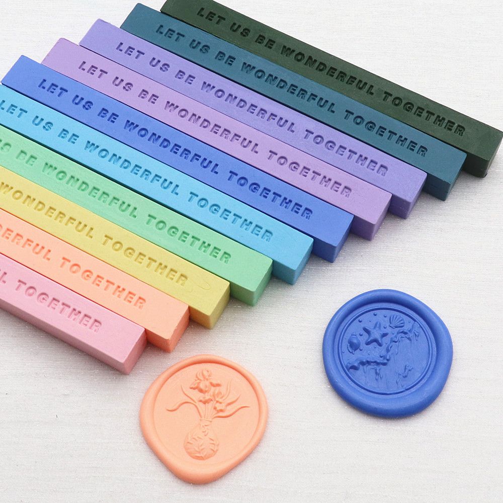 Wax Seal Wax Strip Macaron Rainbow Color