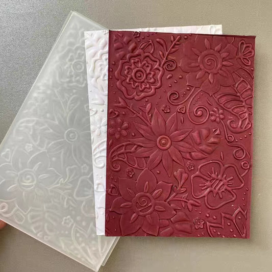 scrapbook DIY embossing folders