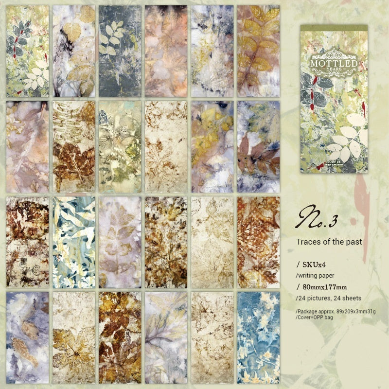 Journal Paper Pack (Mottled Years Series）