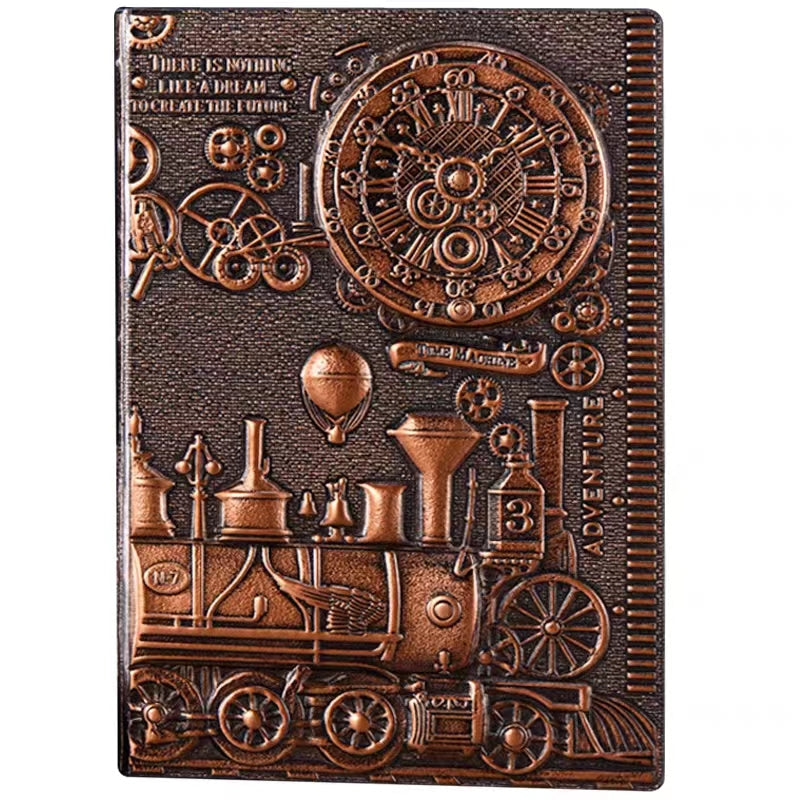 Steam Powered Embossed Notebook