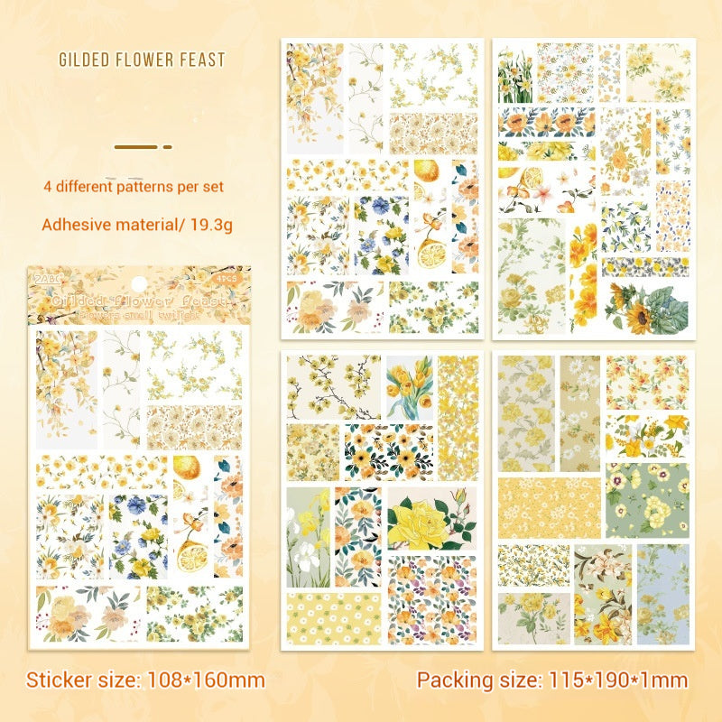 Journal Sticker Pack (Morning Blossoms and Evening Plucks Series）