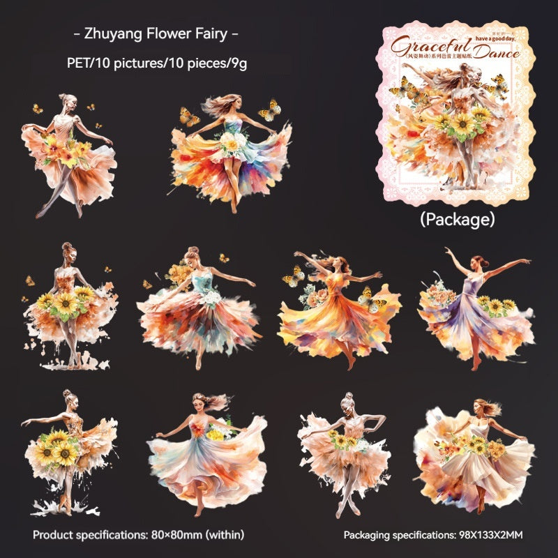 Journal Stickers (Ballet Theme)