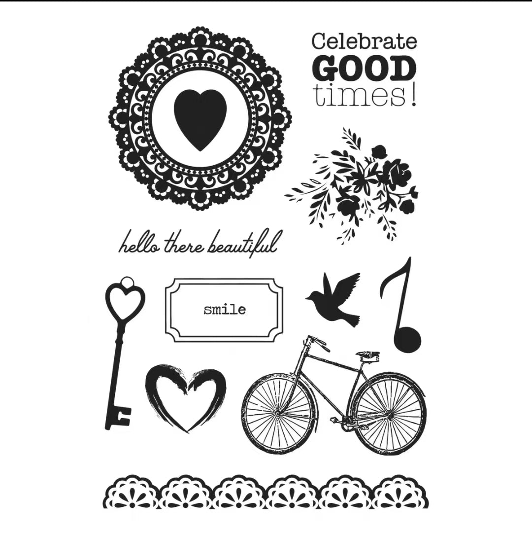 Silicone clear stamp