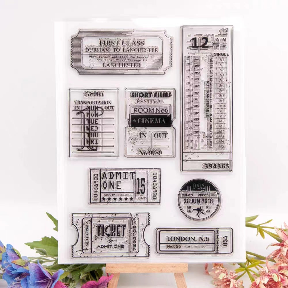 clear silicone stamps