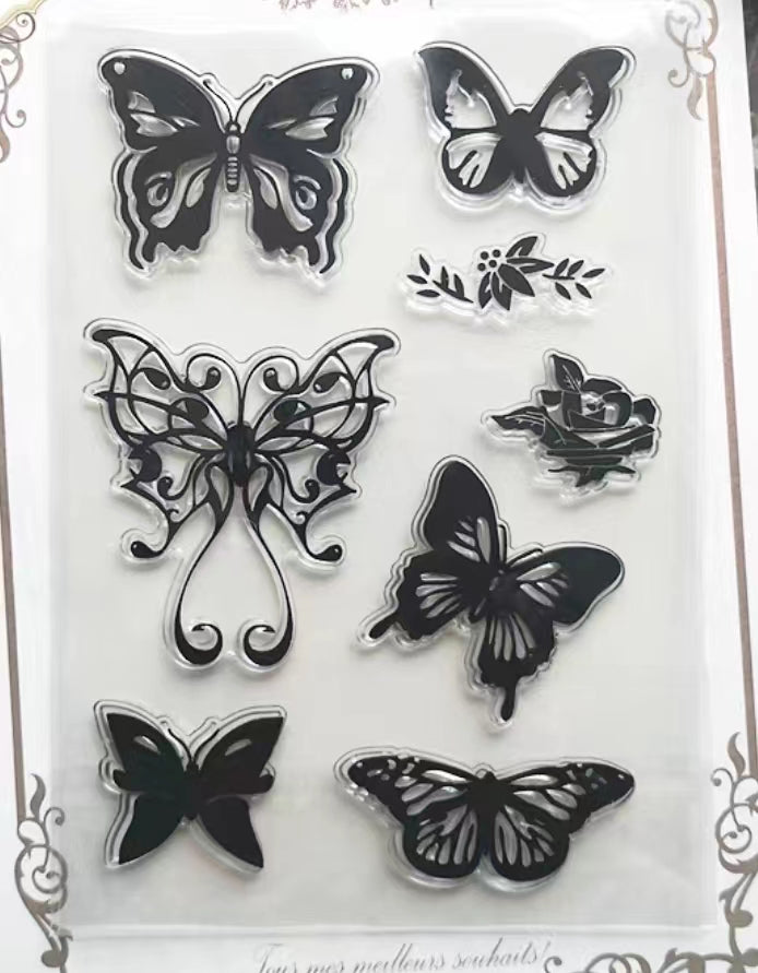 Silicone clear stamp