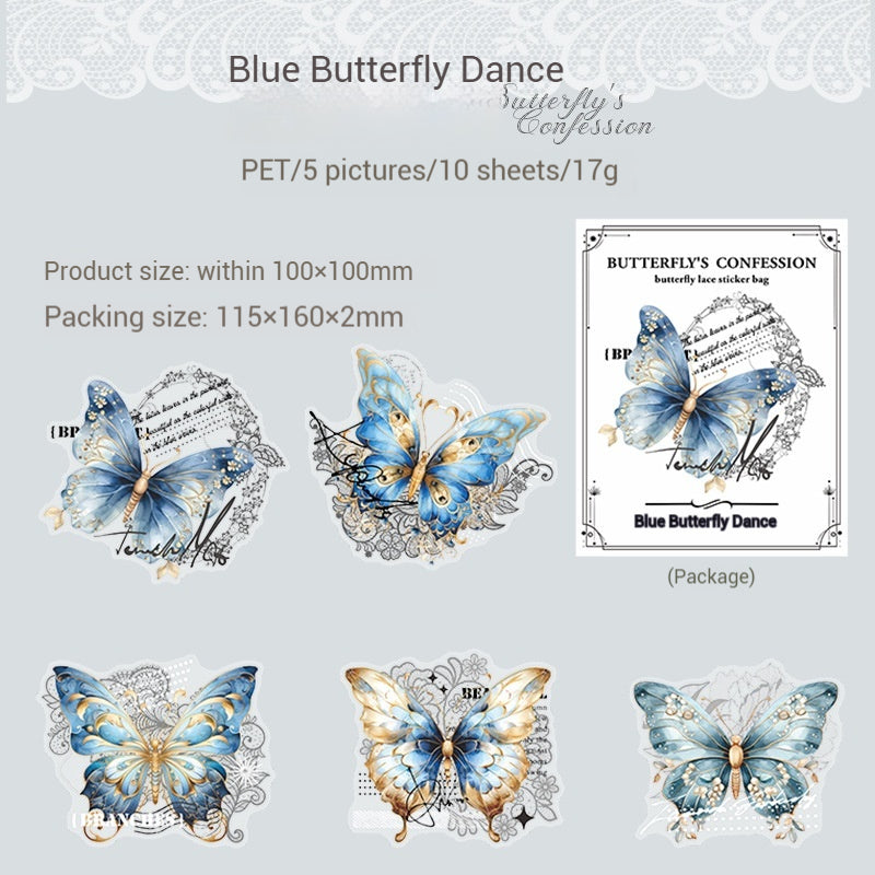 Journal Sticker Pack (Butterfly Whisper)