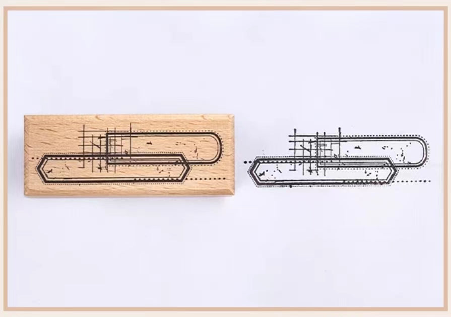 Border wooden seal