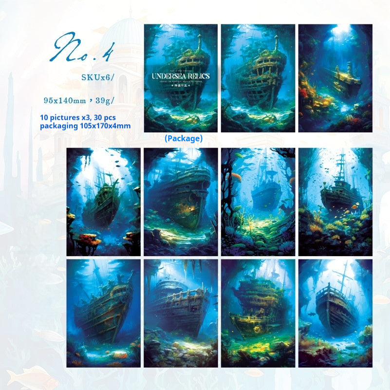 Journal paper packs (Undersea ruins)