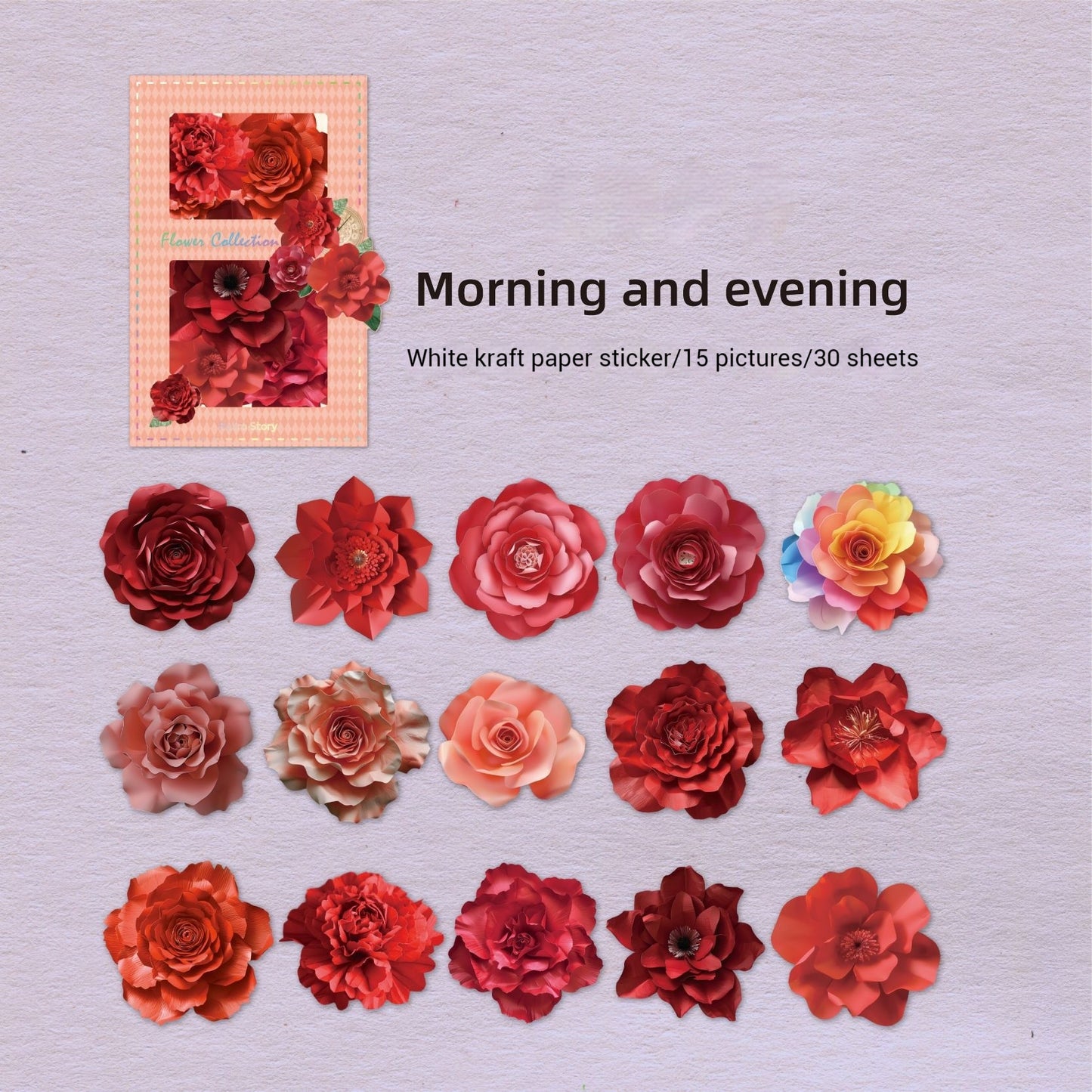 Journal Sticker Pack(Flowers Theme)