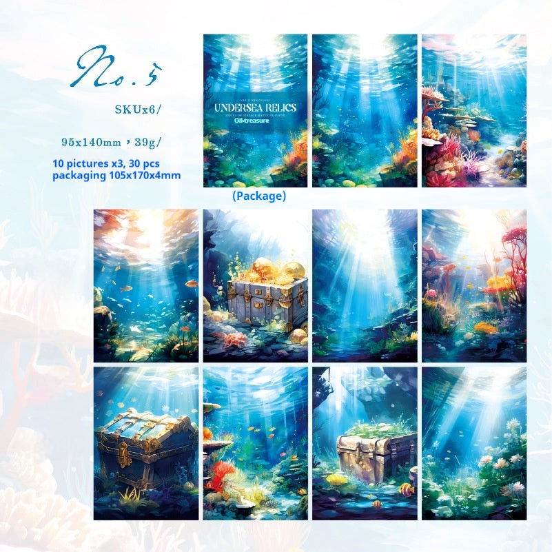 Journal paper packs (Undersea ruins)