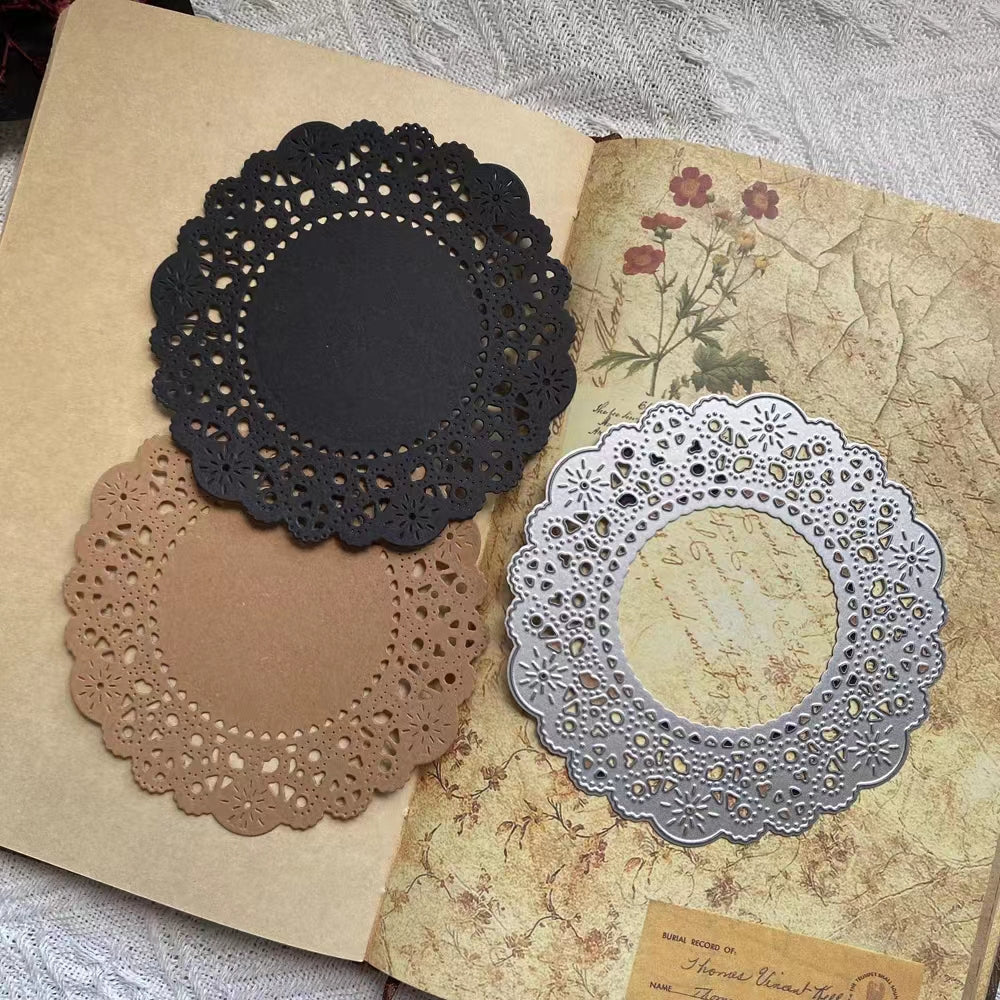 scrapbook cut die (Lace series）