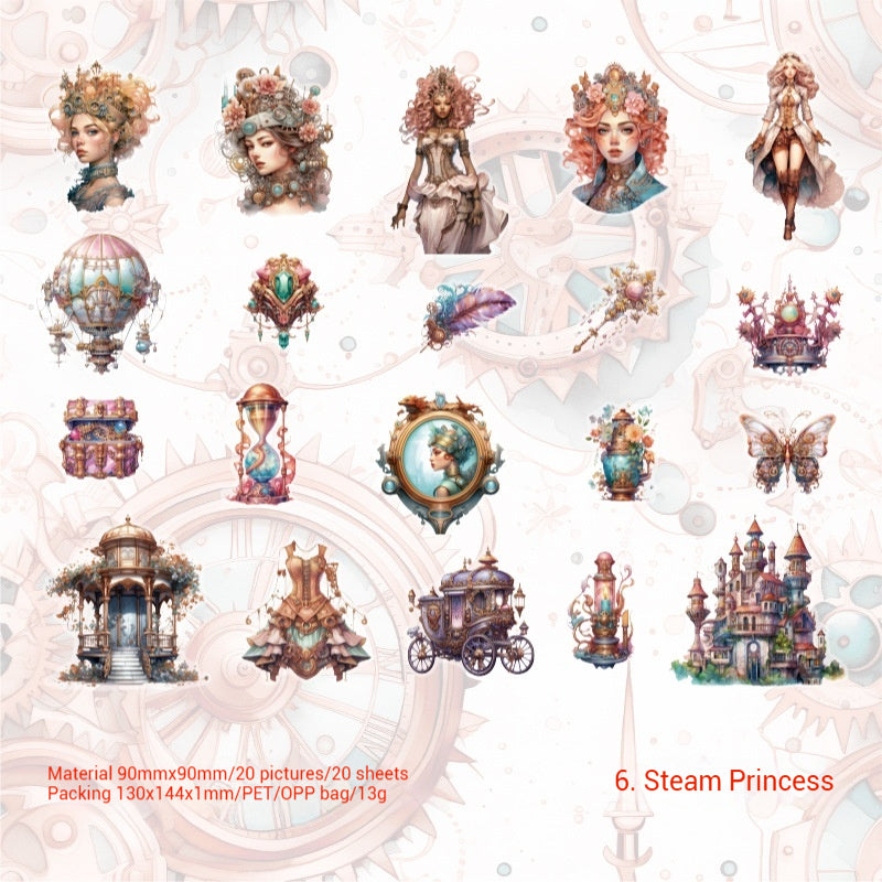 Journal Sticker Pack (Steam Kingdom)