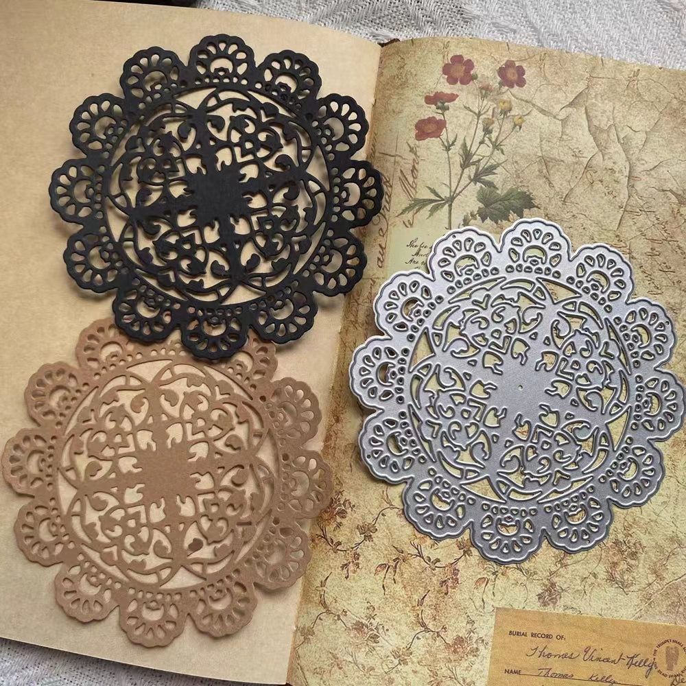 scrapbook cut die (Lace series）