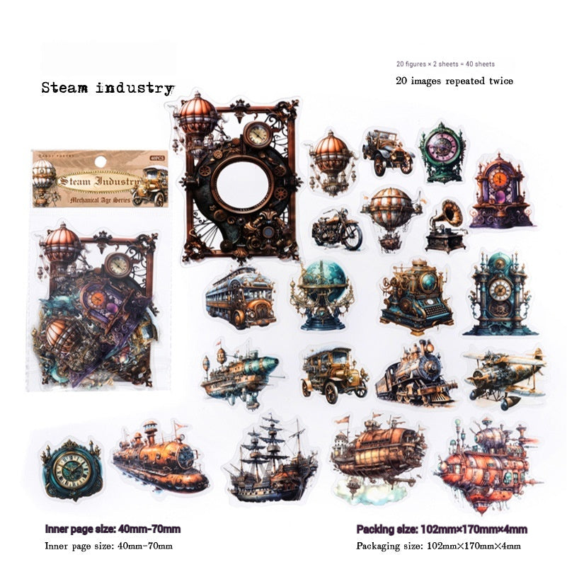 Journal Sticker(Mechanical Age Series)