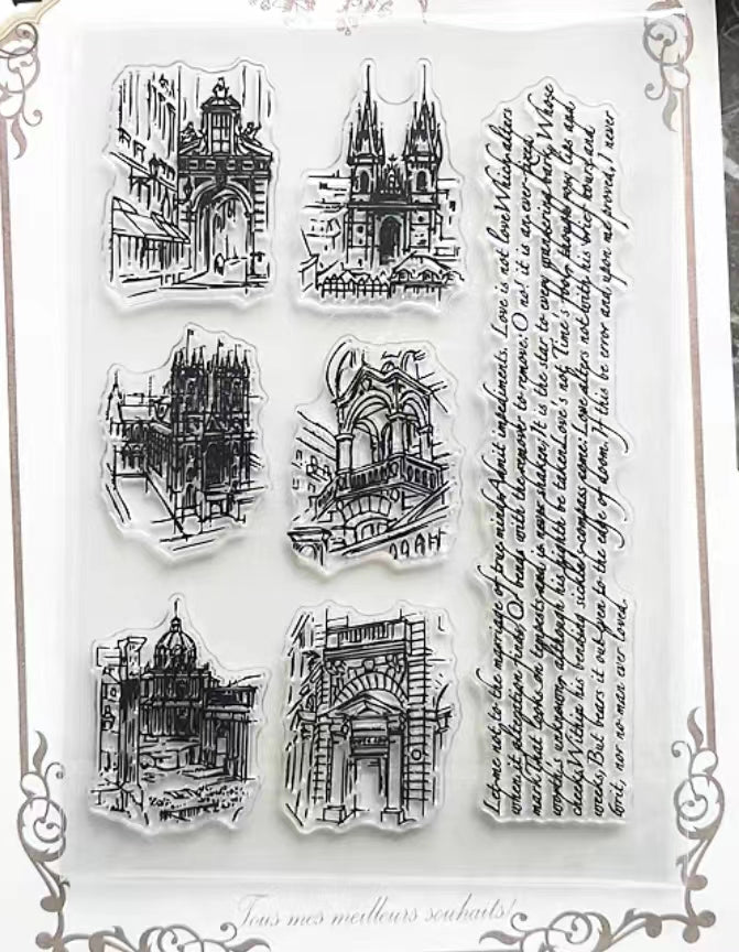 Silicone clear stamp