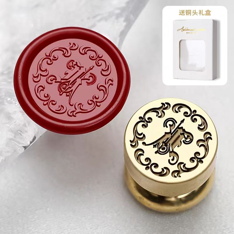 Gothic english letter seals (Diameter:1.5 cm)