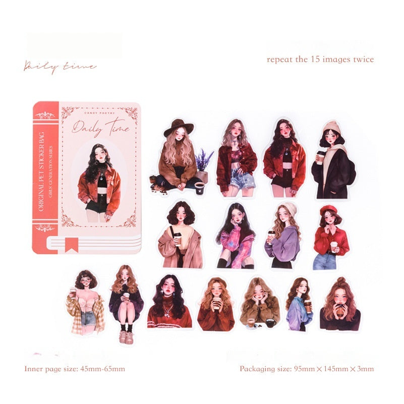 Journal sticker packs (Girls' Generation)